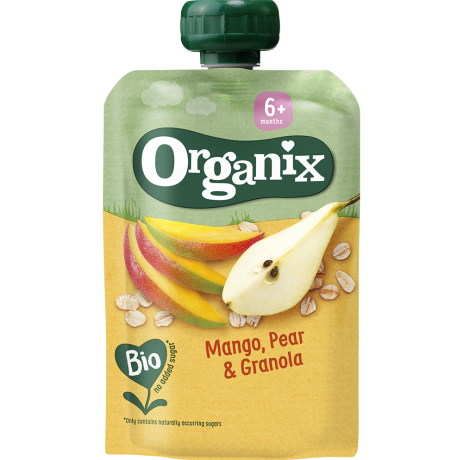 Mango, Pear & Granola Knijpfruit