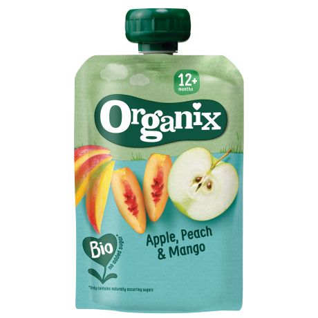 Hero Organix Apple Peach Mango 100g pouch