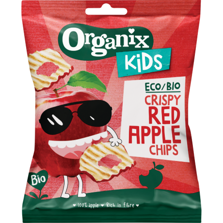 Crispy Red Apple Chips 